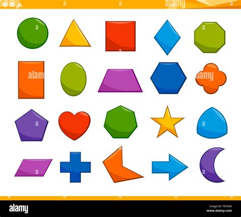 Geometry Shapes Clipart