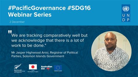 Undp Pacific Office In Fiji On Linkedin Pacificgovernance Sdg5 Sdg16