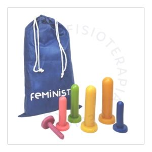 Kit De Dilatadores Vaginais Lisos E Coloridos Feminist Unidades