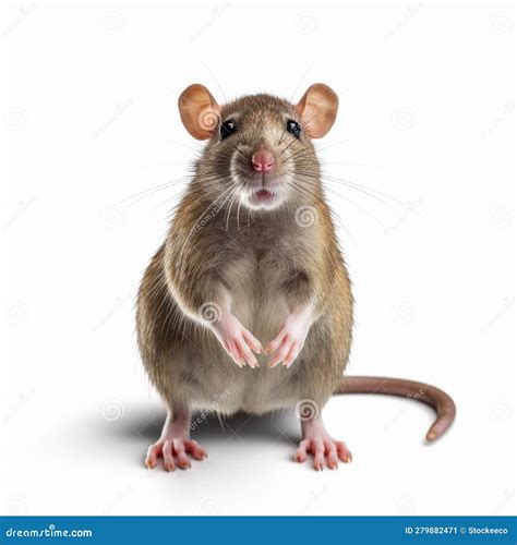 Realistic Rat Portrait Attention To Detail And Expressive Movement