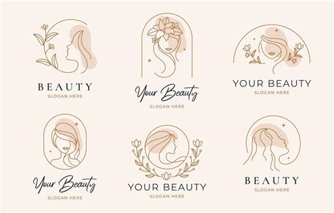 Beauty Logo Collection 11576515 Vector Art at Vecteezy