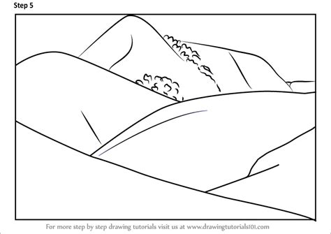 How To Draw Eravikulam National Park Valley Parks Step By Step