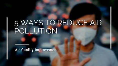 5 Ways To Reduce Air Pollution Eco Bravo