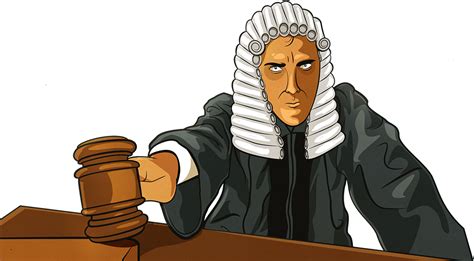 Download Stern Judge With Gavel