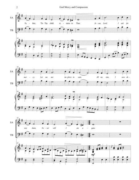 God Of Mercy And Compassion Sheet Music PDF Download - coolsheetmusic.com