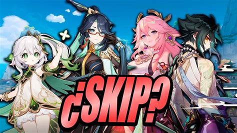 BANNER 4 4 SKIP XIANYUN NAHIDA YAE MIKO Y XIAO Genshin Impact 4 4