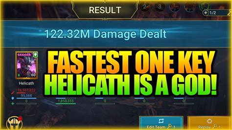 The Most COMPLETE Clan Boss Champion Helicath A One Man Team Raid