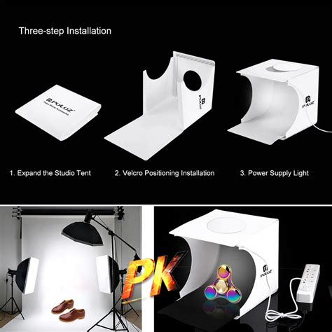 Portable Folding Lightbox Photography Studio Softbox Led Light Soft Box