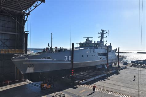 Austal Australia Launches 5th Evolved Cape Class Patrol Boat APDR