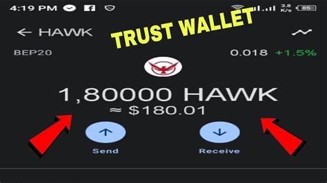 Claim Free Hawk Token No Gas Feefree Crypto Trust Wallet Telegram