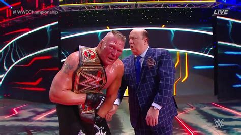 Survivor Series Results Brock Lesnar Overcomes Father And Son Duo Of