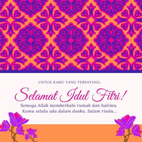 55 Kartu Ucapan Idul Fitri Terbaru 1442 H Download And Share ~