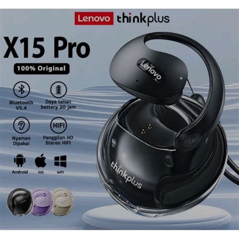 Jual Lenovo Thinkplus X Pro Headset Bluetooth V True Wireless Open