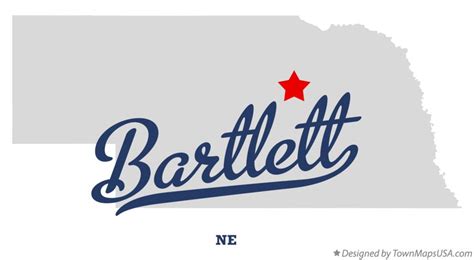 Map of Bartlett, NE, Nebraska