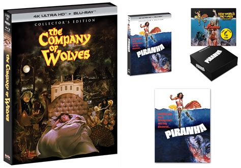 THE COMPANY OF WOLVES AND PIRANHA HEADING TO SHOUT FACTORY 4K WITH NEW