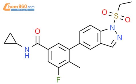 Benzamide N Cyclopropyl Ethylsulfonyl H Indazol