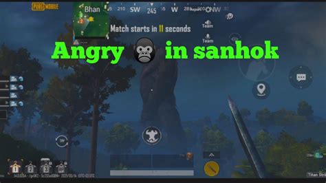 Angry Gorilla 🦍🦍 Attitude In Sanhok Youtube