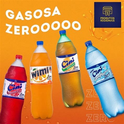 Refrigerante Cini ZERO Escolha Seu Sabor Shopee Brasil