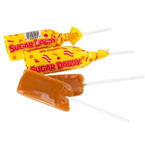 Sugar Daddy Caramel Pops 48 Piece Box Candy Warehouse