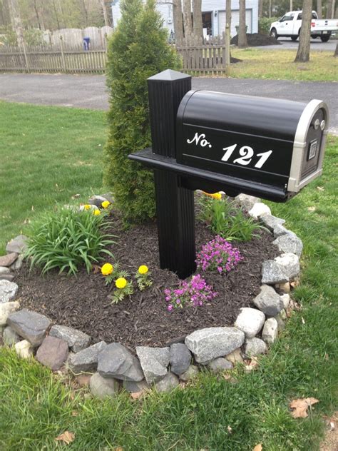 Landscaping Around Mailbox Ideas Image To U