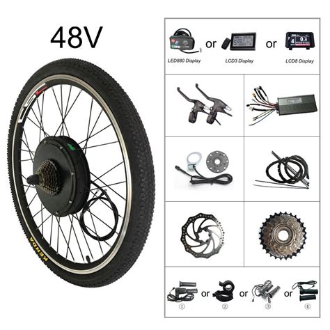 Compra Csc Bicicleta El Ctrica Conversi N Motor Ebike Kit De V W