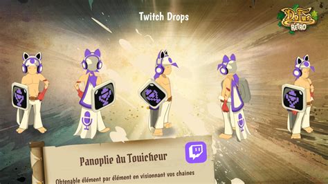 Twitch Drops Dofus Retro Temporis 2 Parchomancia Comment Obtenir Les