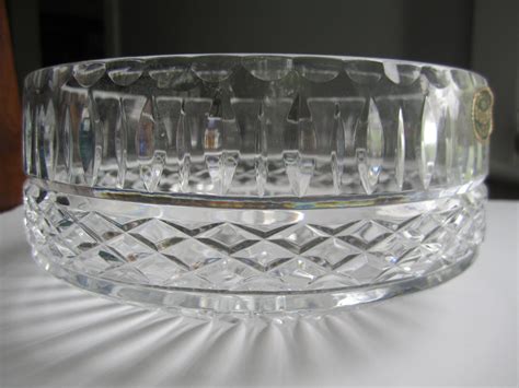 Vintage Crystal Bowl Hand Cut 24 Lead Crystal Bohemia