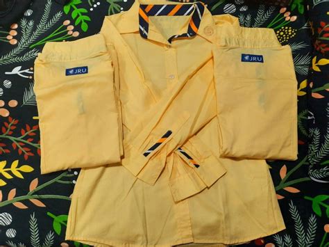 JRU COLLEGE UNIFORM 1pc (Jose Rizal University), Women's Fashion, Tops ...