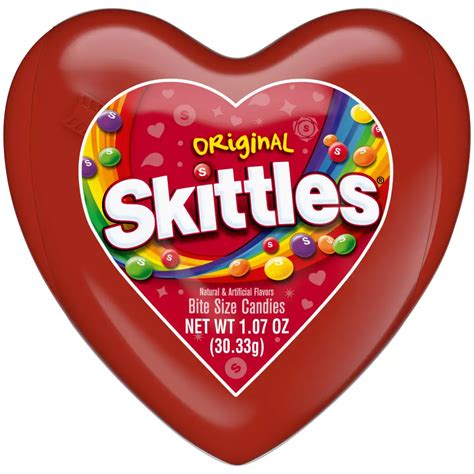 Skittles Original Candy Valentine's Heart Gift Box - Shop Candy at H-E-B