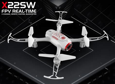 SYMA X22SW FPV Drone with 2.4Ghz Radio with LVP, 480P Camera, Battery ...