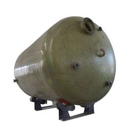 Horizontal Storage Frp Tank At Unit Fiberglass Tanks In