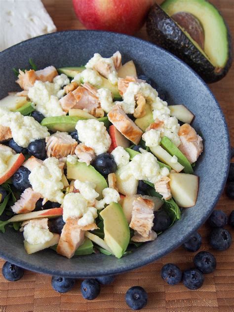 Grilled Chicken And Blueberry Salad Caroline S Cooking