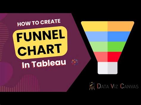 How To Create Funnel Chart In Tableau Youtube