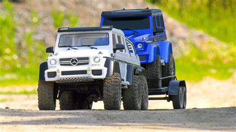 Mega Rc Crawler Traxxas Trx 6 Trail Trucks Mercedes Benz G63 Amg Rc