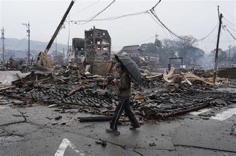 Inclement weather hinders rescue efforts as Japan quake toll hits 73 ...