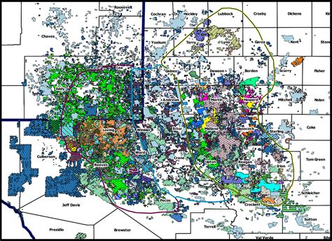 Permian Basin Acreage Map