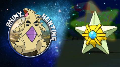 Stari SHINY Staryu Live Reaction Shiny Living Dex Quest Pokemon