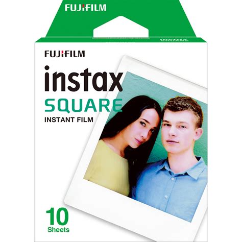 FUJIFILM INSTAX SQUARE Instant Film (10 Exposures) 16583652 B&H