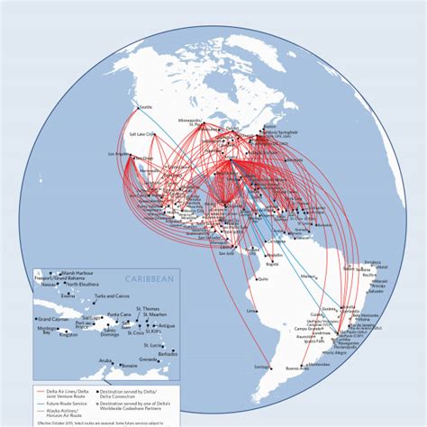 Delta Route Map Europe | secretmuseum