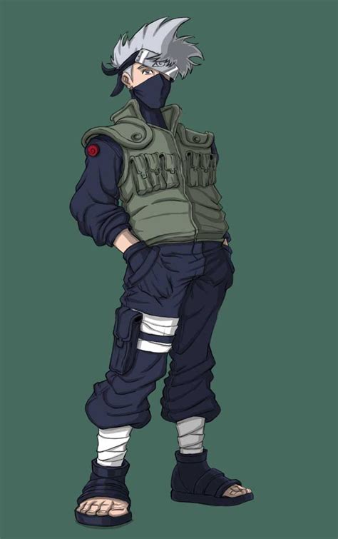 Hatake Kakashi Colored By Genchis On Deviantart