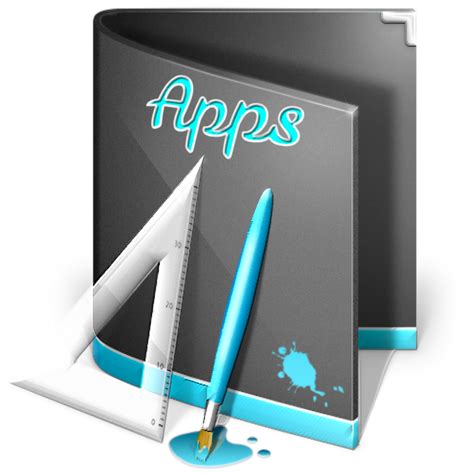 Art Apps Folder Icon Design by J Farhat by JFarhat on DeviantArt