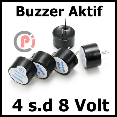 Jual Buzzer Speaker Aktif Active 5v Low Power 5 Volt Shopee Indonesia