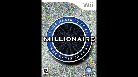 Nintendo Wii Who Wants To Be A Millionaire Th Run Game Youtube