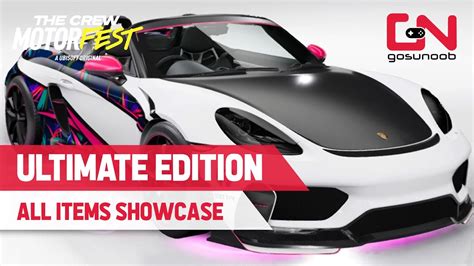 The Crew Motorfest Ultimate Edition Items Showcase Pre Order Year