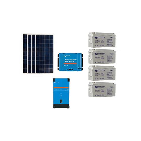 Kit Solaire Autonome Complet Pour Site Isole Wc Victron Va