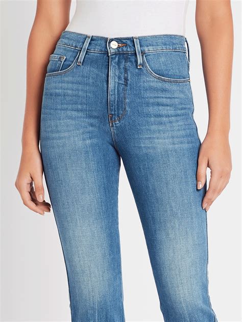 Frame Denim Le Sylvie Slender Straight Jean Mid Denim Garmentory