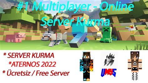 Minecraft Multiplayer Online Server Kurmak Aternos Minecraft