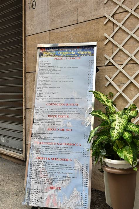 Menu Da Mamma Che Pizza Ristorante Napoli