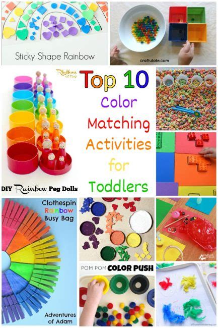 Top 10 Color Matching Activities for Toddlers