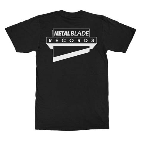 Metal Blade Records Razor Blade Logo T Shirt